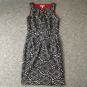 London Times Polka Dot Dress (Size 6)